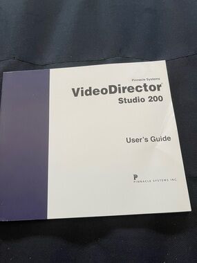 Pinnacle VideoDirector Studio 200 Software Bundle - White & Dark Purple